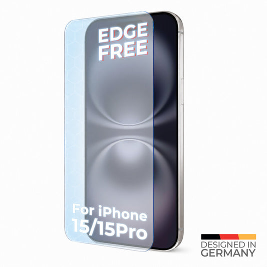 prio Anti-Scratch Displayschutzglas für iPhone 15 Pro / 15 (6.1in) transparent