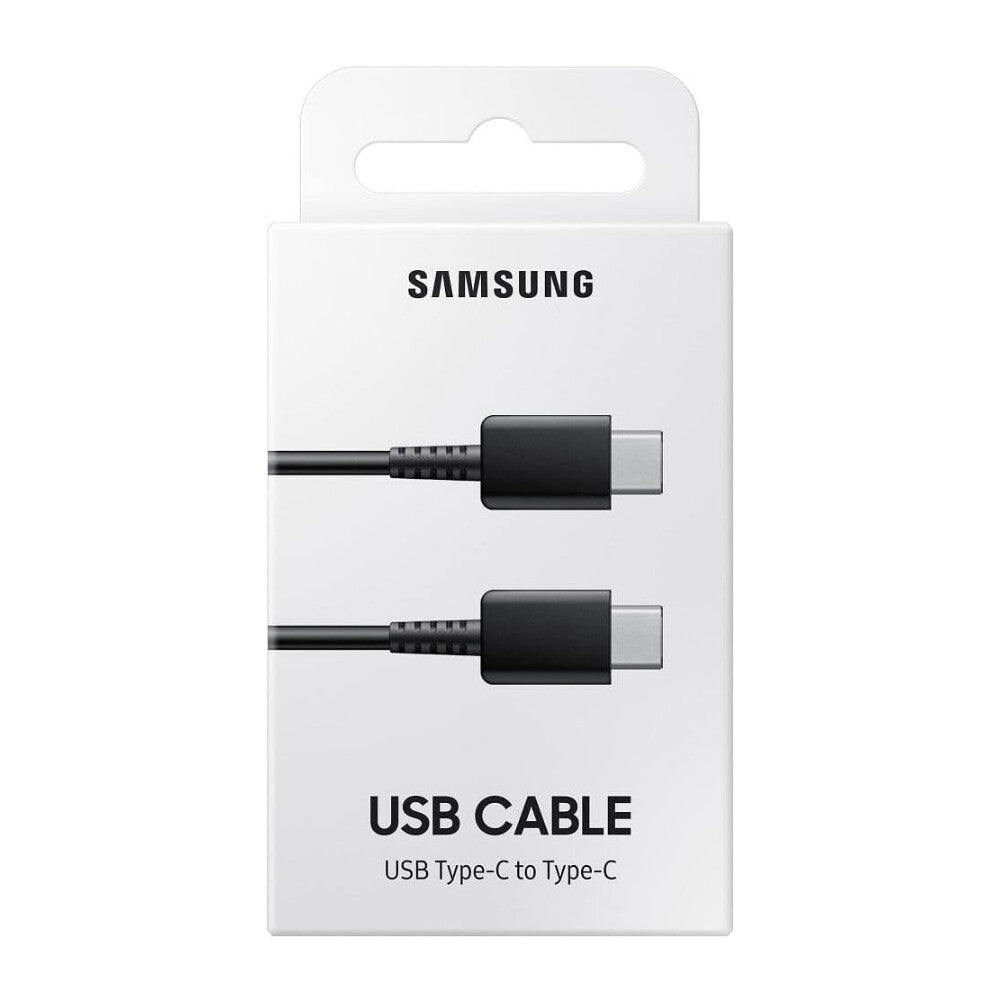 Original Samsung USB-C Kabel Typ-C Schwarz EP-DA705BBEGWW NEU