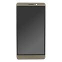 OEM display unit + frame for Huawei Mate 8 mocha brown, without logo