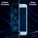 Panzerfolie 3D für iPhone 6, 6s Plus Blickschutz weiß