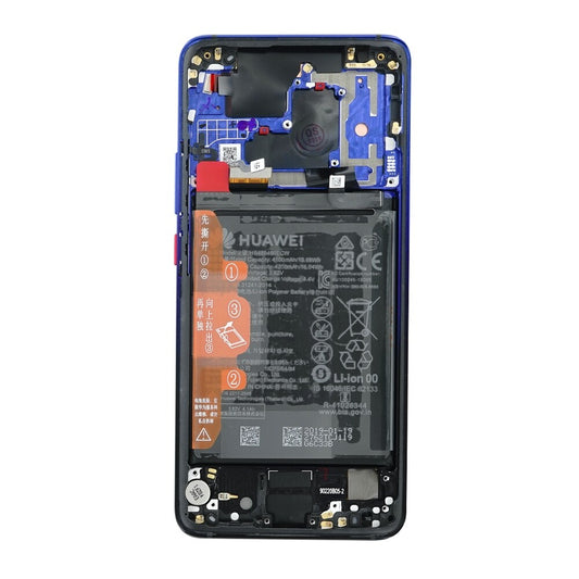 Huawei Display Unit + Frame + Battery Mate 20 Pro Twilight 02352GGC