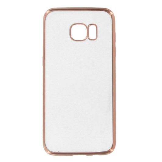 TPU Case LINE for Samsung Galaxy S7 Edge Rose Gold