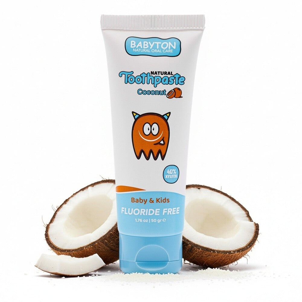Babyton Baby- und Kinderzahnpasta, natürlich, 50 g