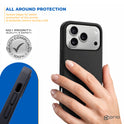 prio Liquid Silicone Case MAG für iPhone 17 Pro Max (6,9 Zoll) schwarz
