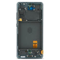 Samsung Display +Rahmen (montiert) G781 Galaxy S20 FE 5G cloud navy GH82-24214A