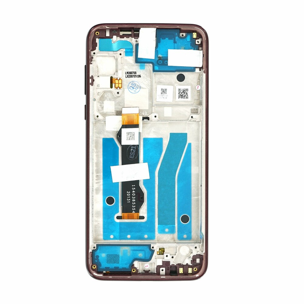 Motorola Displayeinheit + Rahmen für XT2019 Moto G8 Plus rot 5D68C15529