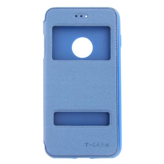 T-CASE Magnet Flip Schutzhülle View / Handytasche für iPhone 7/8 plus blau