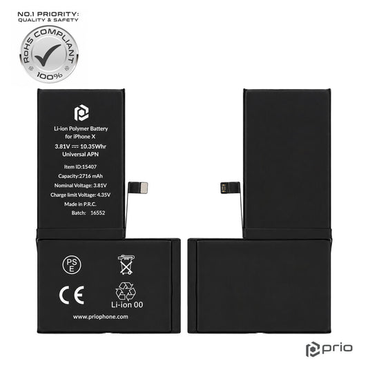 prio Akku für iPhone X (Universal APN)