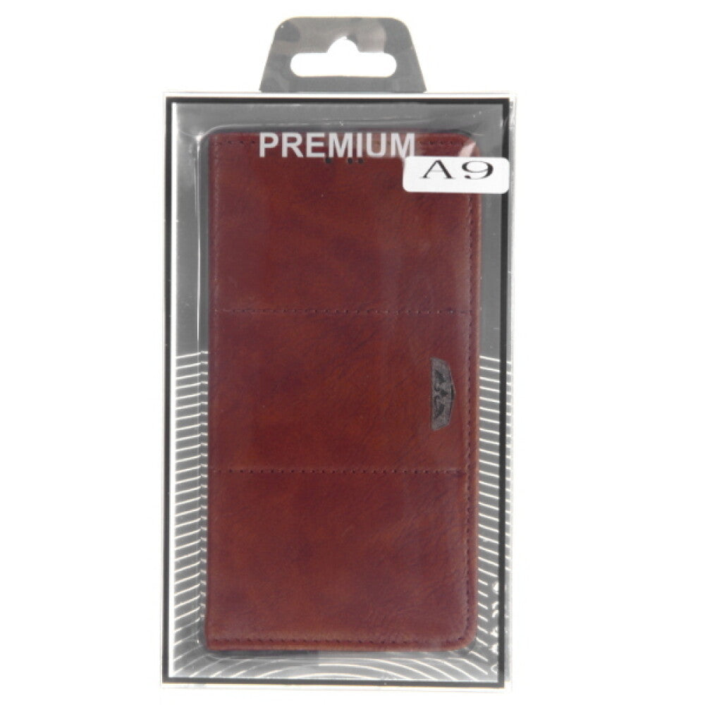 Book Case Royal for HTC One A9 - brown