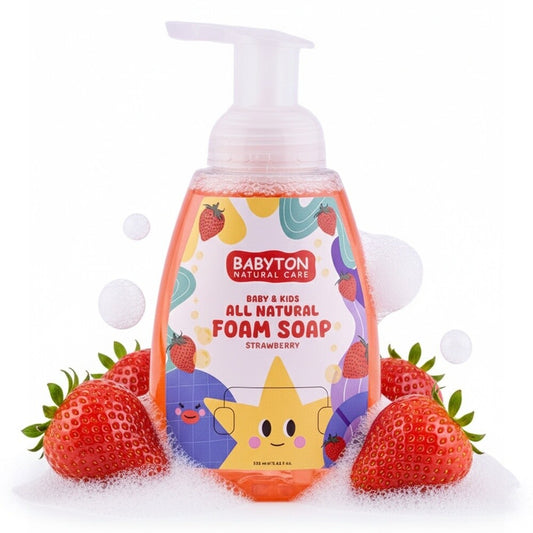 Babyton Baby & Kids Naturschaumseife Erdbeere 350 ml