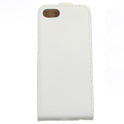 Slim Leather Flip Case iPhone 5c - white 4250710542260