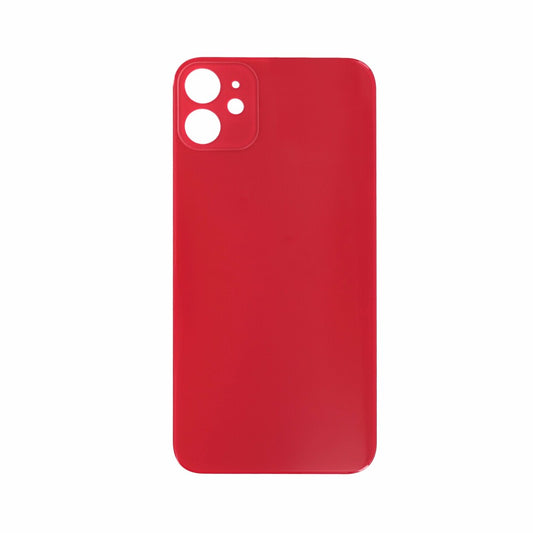 Repl. iPhone 11 battery cover red, without logo