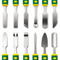 BESTES 6-in-1-Metallspatel- Set