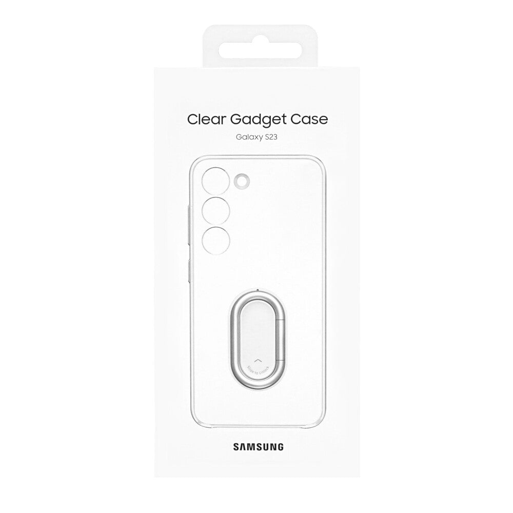 Samsung Clear Gadget Hülle Galaxy S23 transparent EF-XS911CTE