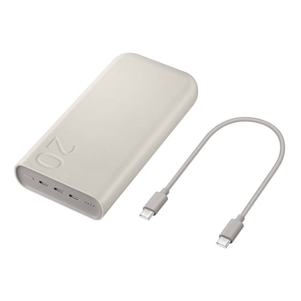 Original Samsung EB-P4520XUEGEU Powerbank 20000mAh 45W USB Beige