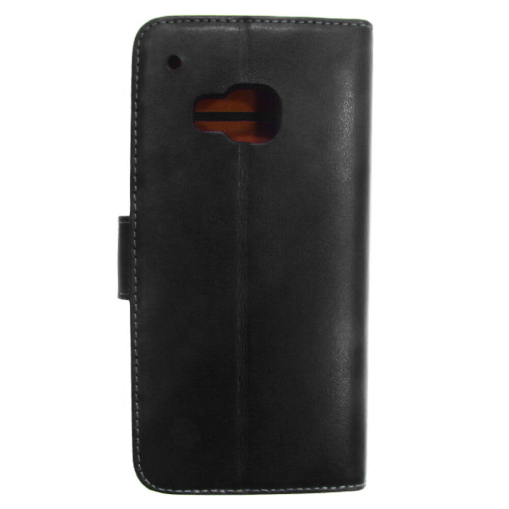 Leather Case for HTC M9 - black 4250710561445