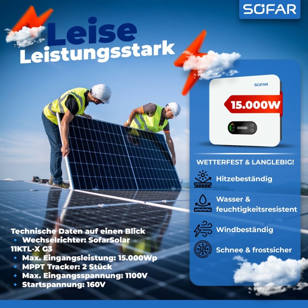 Wechselrichter Sofar Solar 11KTLX-G3 Hauptbild