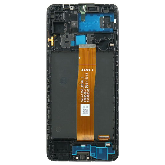Samsung Display + Rahmen (montiert) A125F Galaxy A12 GH82-24490A