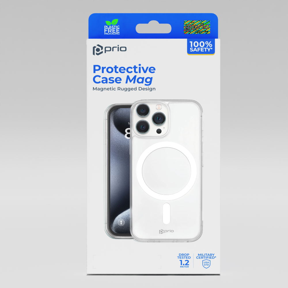 prio Schutzhülle MAG für iPhone 17 Pro klar [Neues Design] Hauptbild