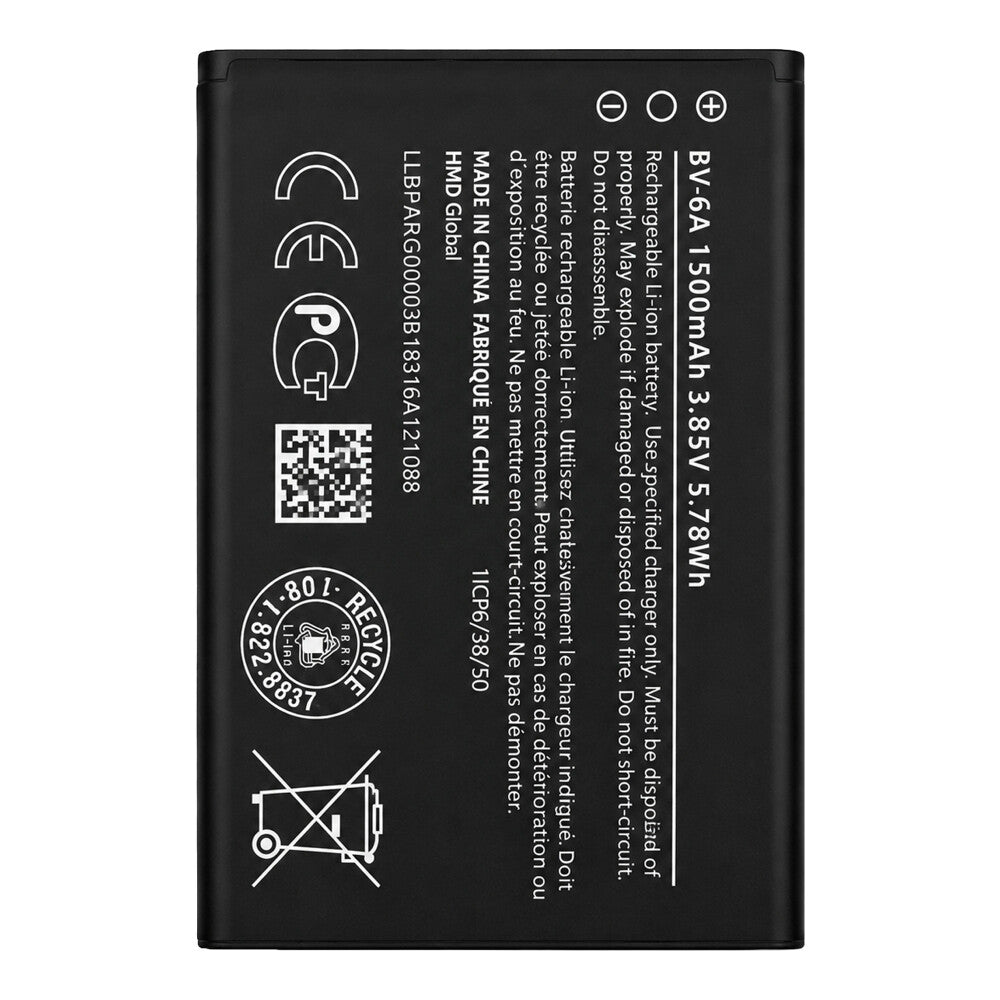 Akku BV-6A 1450 mAh für Nokia 8110/5210