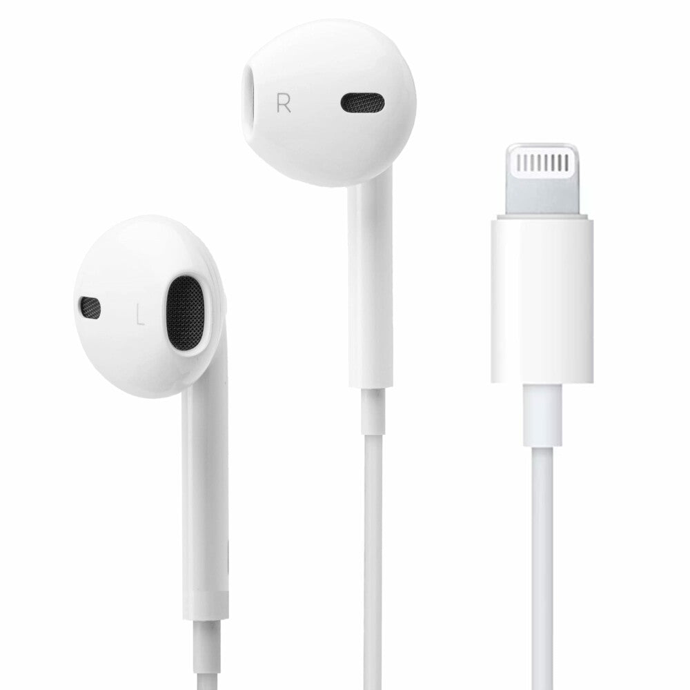 Original Apple EarPods Headset MWTY3ZM/A mit Lightning Connector weiß
