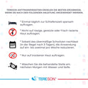 Tereson Antitranspirant Spray 50 ml, stark gegen Schwitzen an Achseln und Händen x2