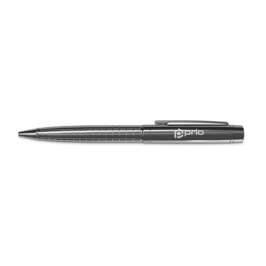 prio metal ballpoint pen metal-grey