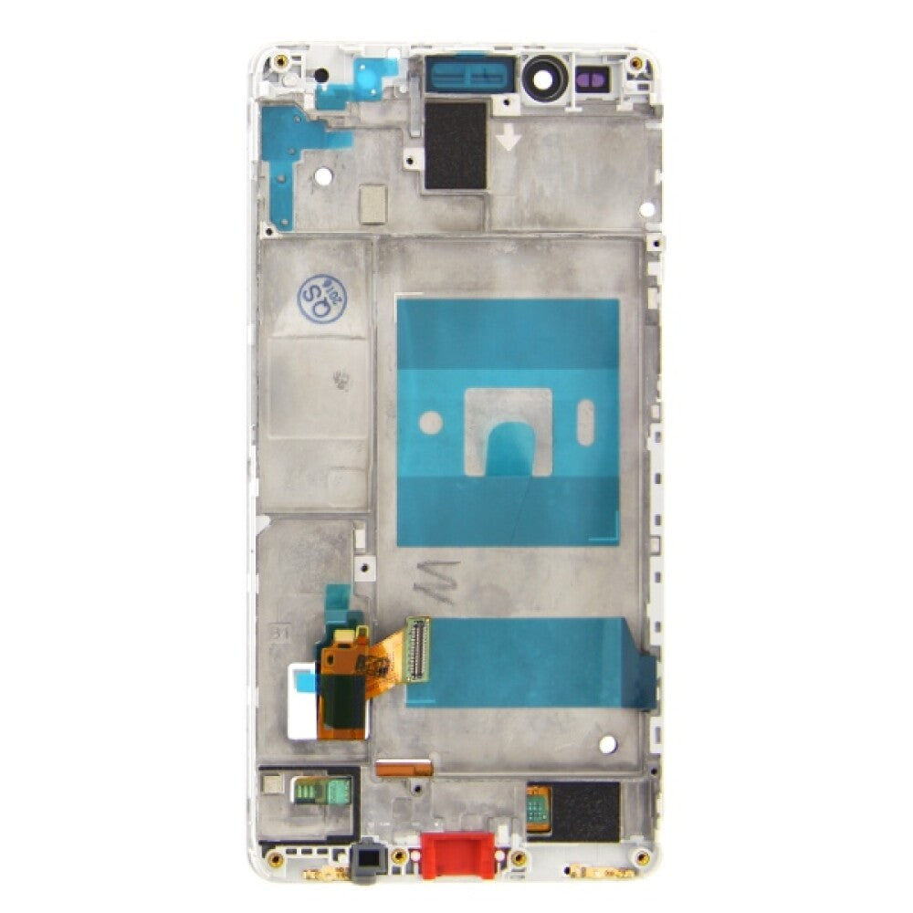 OEM Display Unit + Frame for Huawei Honor 7 white