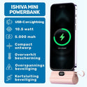 UFUZON Mini Powerbank 5k mah-Rosa