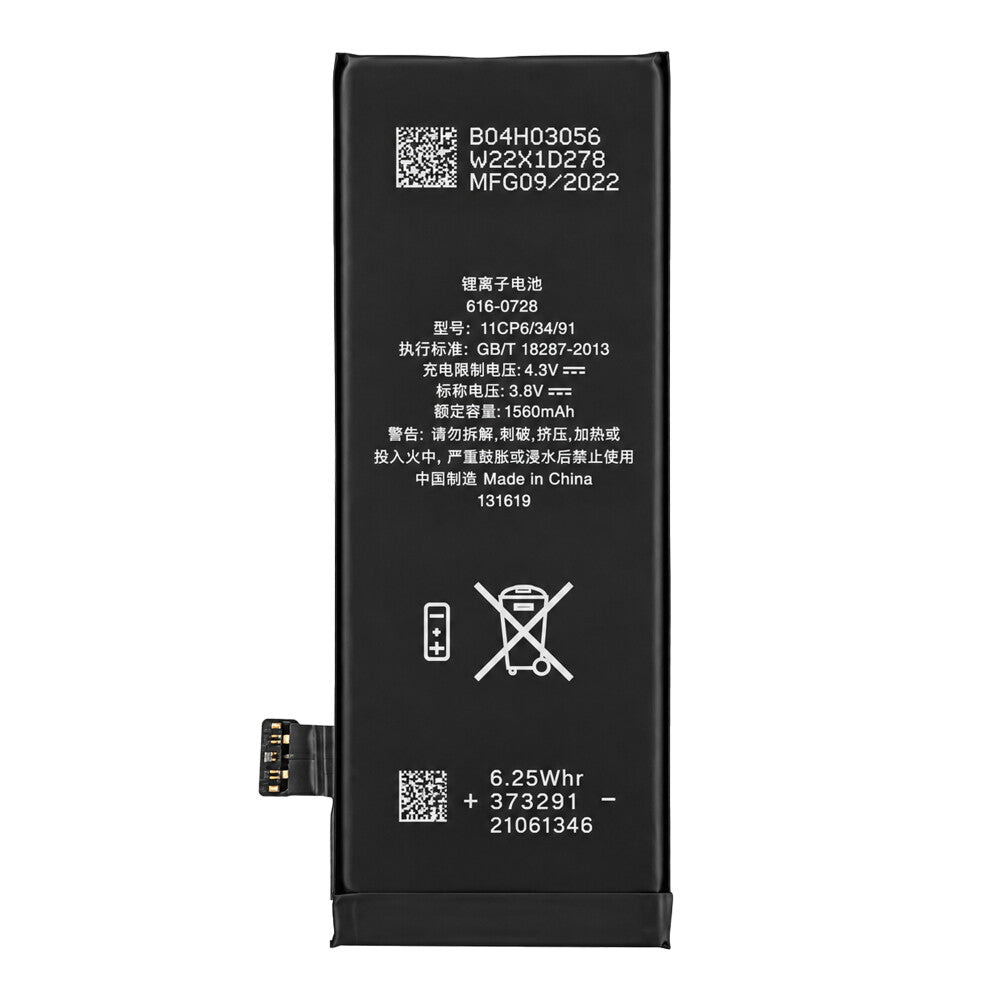 616-0728 Akku für iPhone 5s wie Original Batterie Ersatzakku