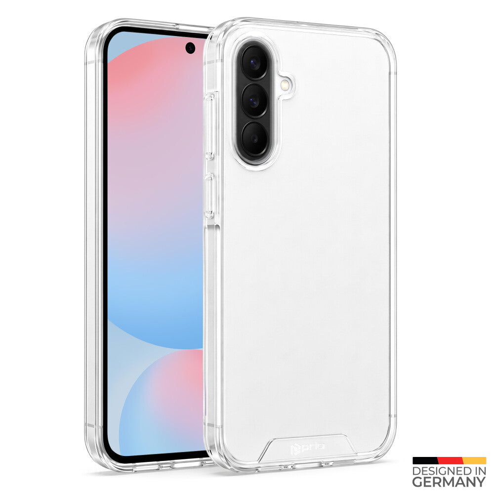prio Hardcover Handyhülle für Samsung S24 FE klar Schutzhülle Tasche