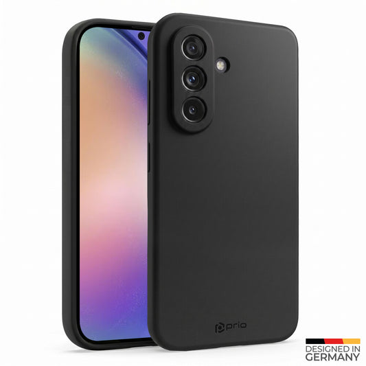 prio Silikonschutzhülle für Samsung A54 5G schwarz