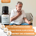 Salbeiöl, ätherisches Öl, 100% Rein, BIO, natürlich, 10 ml