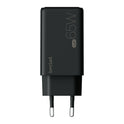beclad. 65W Typ C 2-Port-Reiseadapter (C+C) SCHWARZ BE-PT765CBG-GR