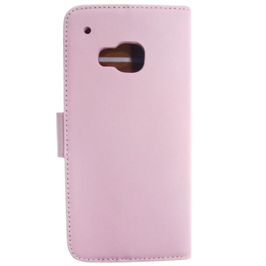 Leather Case for HTC M9 - Pink 4250710561469