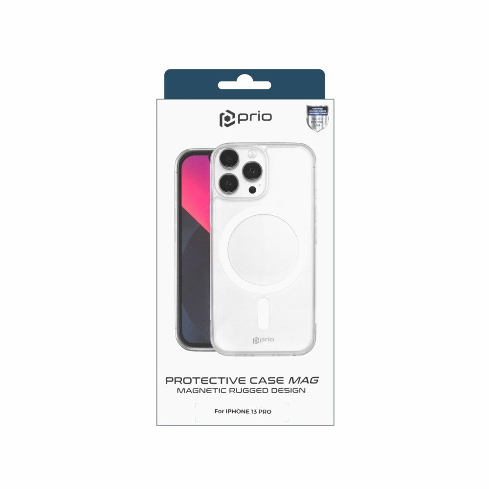 prio Protective Case MAG for iPhone 13 Pro clear