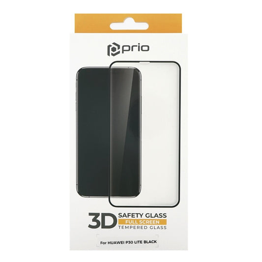 prio 3D Screen Protector Glass for Huawei P30 lite/P30 lite New Version black