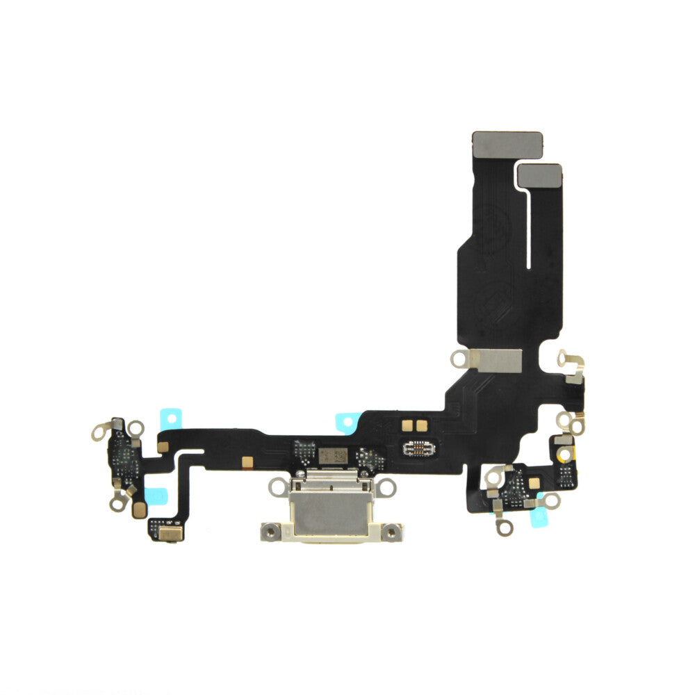 OEM charging port flex for iPhone 15 yellow