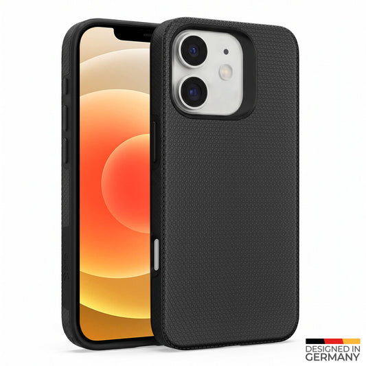 prio Schutzhülle / Case für iPhone 12 / 12 Pro schwarz