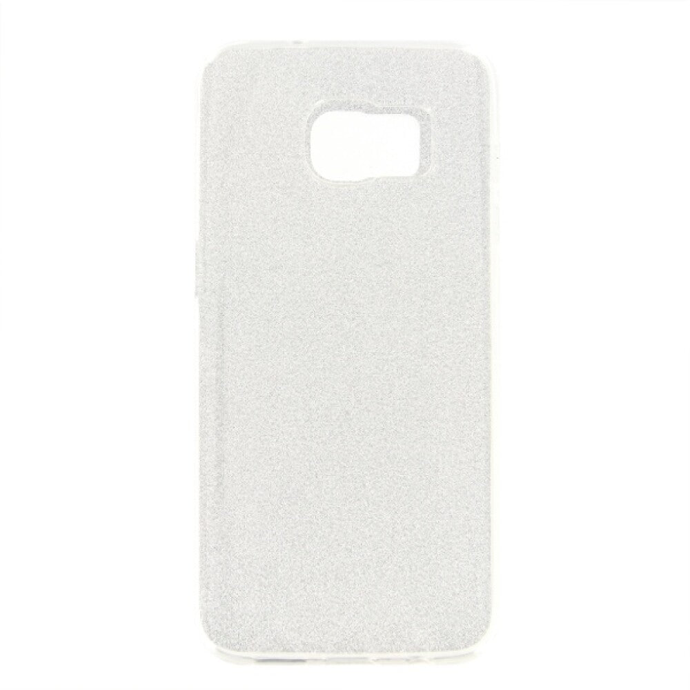 TPU case glitter Samsung Galaxy S7 Edge silver